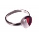 Gintaro - sidabro žiedas "Saulėta pakrantė"