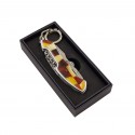 Kišeninis peiliukas dekoruotas gintaru